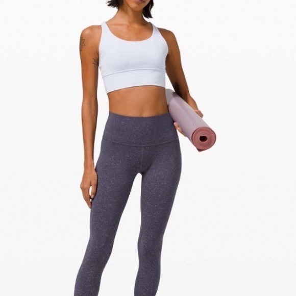 lululemon athletica Pants - Lululemon Wunder Under High-Rise Tights 25" Spray Full On|Size 6
